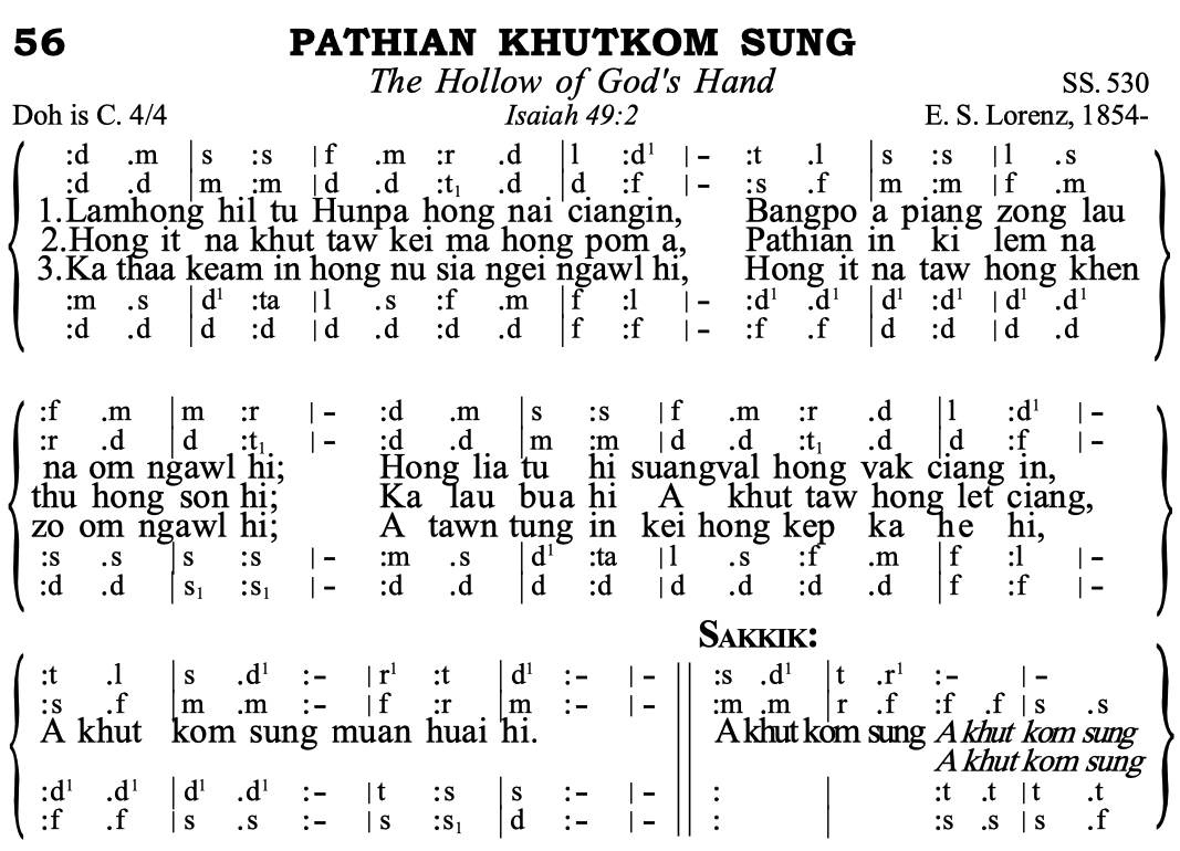 56 Pathian Khutkom Sung